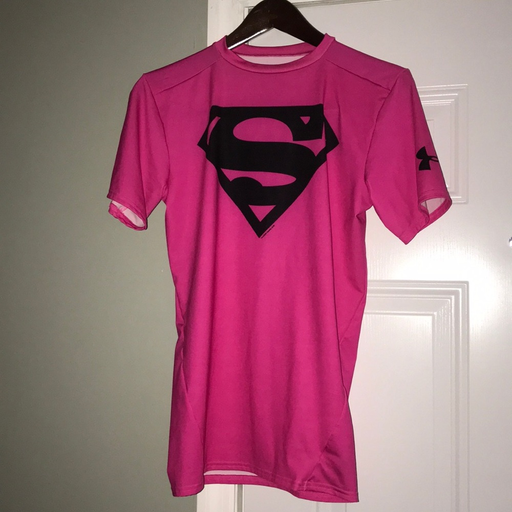NWOT Superman Under Armour shirt
